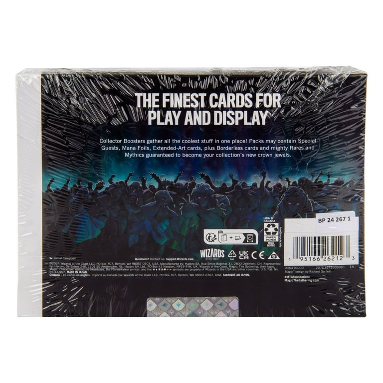 Magic: The Gathering Foundations Collector Collector Booster - Walmart.com Magic: The Gathering Foundations Collector Collector Booster - Walmart.com