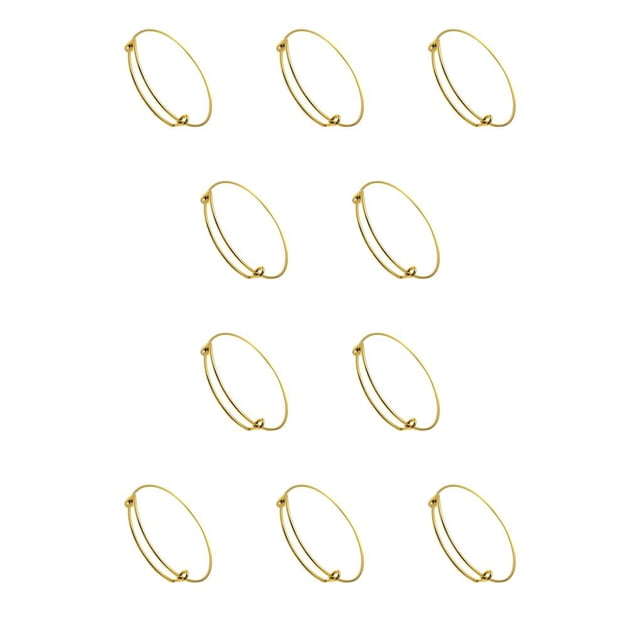 Jumpingount extensible extensible Estilo simple Joyería de moda Adorno corporal Regalos románticos perfectos Buenos accesorios Oro antiguo Oro antiguo 10piezas Jumpingount CBP341890