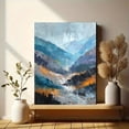 thumbnail image 6 of Abstract Mountain Landscape Canvas Print for Living Room Bedroom Office Hotel Lobby Entryway Decor, 6 of 8