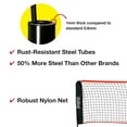 thumbnail image 4 of Xcello Sports Complete Badminton Sets for Backyard, Includes 17-foot Foldable Badminton Net, 4 Badminton Rackets, 6 Badminton Shuttlecocks and Carry Bag, 4 of 6