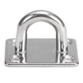 thumbnail image 4 of 4pcs Pad Eye Plates Marine Hardware Multifunctional Wall Mount Hook Loops, 4 of 7