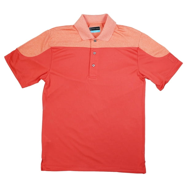 mens red golf shirt