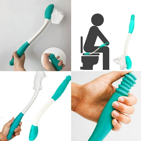 US 2-4 Pcs Long Reach Comfort Toilet Wiping Aid Tools Self Assist Bathroom Buddy