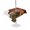 Brown4, variant on Outdoor Tablecloth with Umbrella Hole for Patio/Picnic/Party/Camping, Farm Cows Waterproof Table Cloth Rectangle Table Cover Washable, Farmhouse Barn Funny Animals Butterfly (60"x 120")