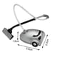 thumbnail image 5 of Aspiradora miniatura CUTICAT accesorio moderno de decoración herramientas de limpieza para juegos de simulación plata Muebles de casa de muñecas, 5 of 5