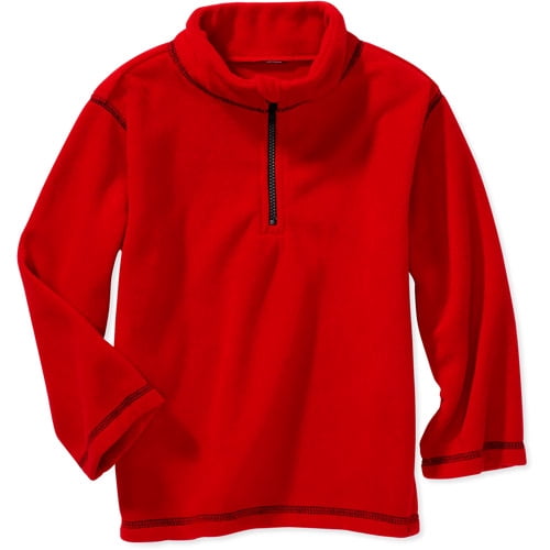 Faded Glory - Baby Boys' Micro Fleece Half-Zip Pullover