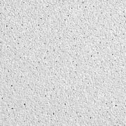 Armstrong ACK1775 2 x 2 ft. Fine Fissured Beveled Tegular Ceiling Tiles, White - 16 Count