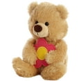 thumbnail image 3 of Aurora - Small Brown Spring - 6" Balloon Bear Congratulations - Vibrant Stuffed Animal, 3 of 4