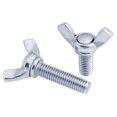 thumbnail image 5 of 10 PCS/Bag M5 Wing Screws Stainless Steel Wing Bolts Machine Fastener Silver Accessory (M5*16mm), 5 of 5