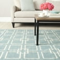 thumbnail image 2 of SAFAVIEH Martha Stewart Square Dance Indoor Area Rug, Geyser Blue, 3' x 5', 2 of 7