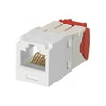 thumbnail image 5 of Panduit CJ5E88TGWH Category-5E 8-Wire TG-Style Jack Module, White, 5 of 6