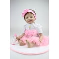 thumbnail image 3 of Zimtown 22 en Realista Reborn Baby Dolls Newborn Soft Vinyl Silicone Doll Playset hecho a mano Zimtown Muñeca de bebé renacido, 3 of 4