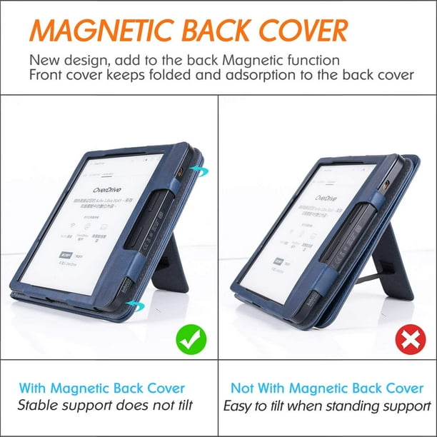 For Kobo Libra 2 case,Auto Sleep/Wake Magnetic Smart Cover For
