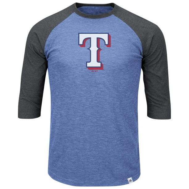 Texas Rangers Grueling Ordeal 3 Quarter Sleeve T-Shirt - Majestic