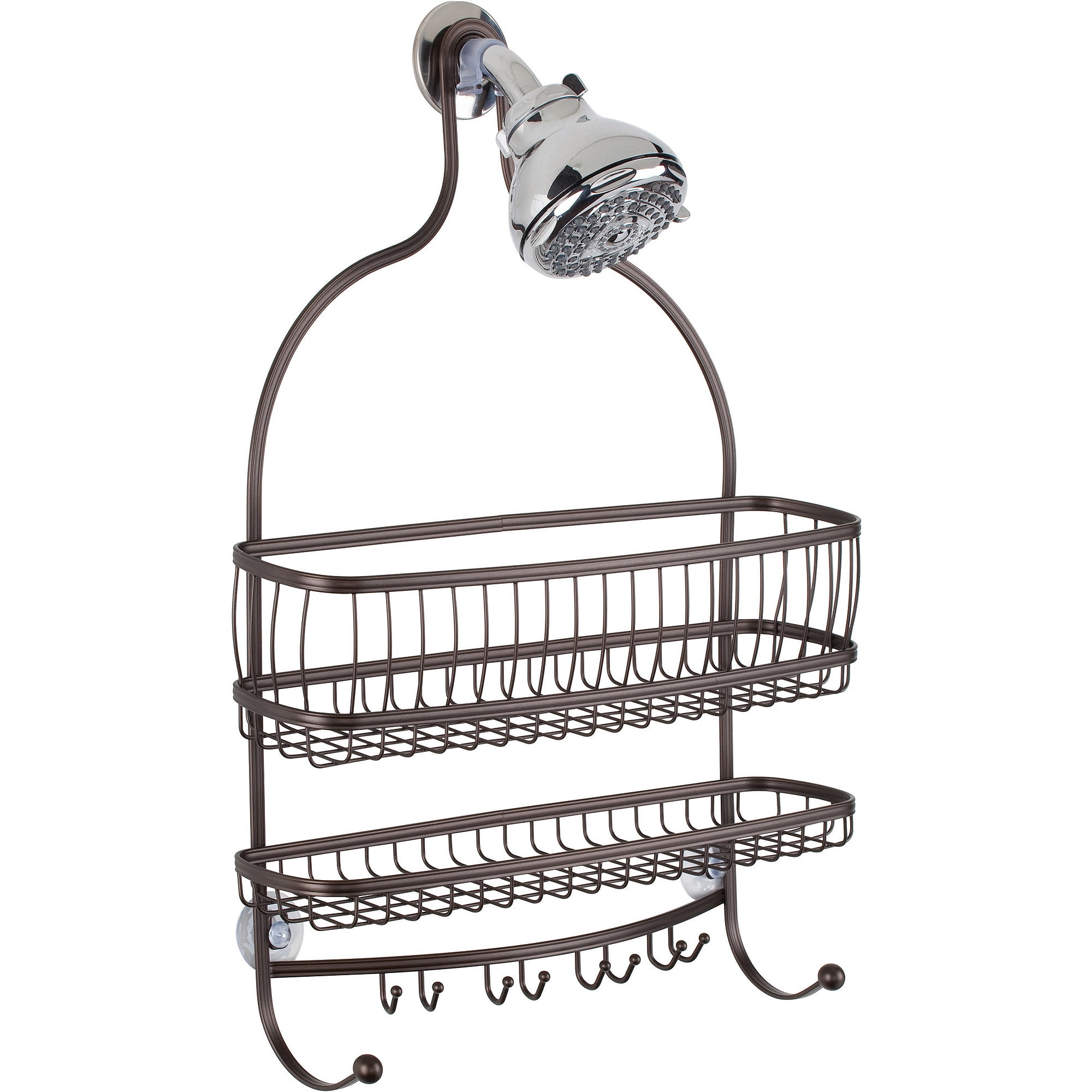 Elle Décor Limoges Collection Chrome Shower Caddy