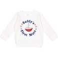 thumbnail image 2 of Inktastic Daddy's First Mate Toddler Sweatshirt, 2 of 4