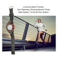 thumbnail image 3 of Reloj Deportivo Para Hombre, Cubierta De Acero Inoxidable, Correa De Reloj De PU, Diseño , Reloj Deportivo Digital, Función De Alarma Impermeable Para La Familia, 3 of 7