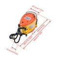 thumbnail image 5 of 250 kg/550 lbs Electric Hoist 110 Volt Portable Power Electric Chain Hoist, 98ft Lift Height, Lift 62.34 ft/min, with Emergency Stop Switch, 5 of 23