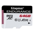 thumbnail image 1 of MICRO SD Kingston MICRO SD Y SD High-Endurance SDHC 64GB U1 A1 CL10, 1 of 3