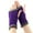 czb# Purple1021, variant on CUZIBR Winter Gloves Arm Sleeves Knitted Lace Trim Fingerless Glove Handmade Crochet Mittens Warm Soft Outdoor Cold Weather For Unisex