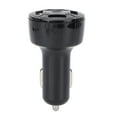 thumbnail image 2 of Car Charger, Scratch Resistant 1 In 4 Out 12-32V Multi Protection QC3.0  Lighter Socket  For SUVs Black,White, 2 of 8