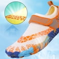 thumbnail image 4 of Women's Water Shoes Fashionable and Versatile Plus-Size Outdoor Breathable Diving Shoes Spring/Summer Style Comfortable Printed Sole Women's Black Shoes, 4 of 9