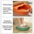 thumbnail image 6 of Gzwccvsn Foot Bathtub Folding Bathtub Camping Sink Pedicure Massager Soaking Feet Bucket Pedicure Basin Foot Bucket, 6 of 7