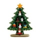 thumbnail image 1 of Árbol de Navidad de madera para escritorio, práctico y compacto. Verde, 1 of 9