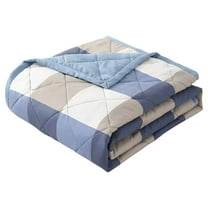 Summer Air Conditioning Quilt, Summer Cooler Quilt for Hot Sleepers and Night Ice Blanket for Sleeping Cooler Comforter Double Cold Effect Blanket Cooler Fiber Ice Blanket for All Season Lightweight