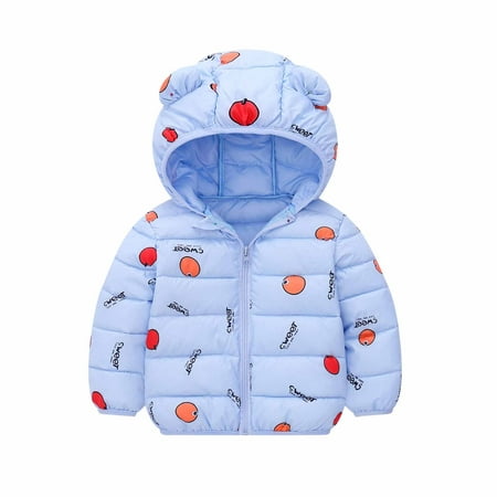 

Mchoice Winter Coats for Kids with Hoods Light Puffer Jacket for Baby Boys Girls Infants Toddlers