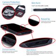 thumbnail image 6 of Dockem iPhone 13 Pro Max Luxe M2 Wallet Card Case with Built-in Metal Plate [Black], 6 of 9