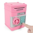 thumbnail image 3 of EGNMCR Piggy Bank Electronic Pig Bank ATM Password Money Box Cash Coins Saving Box ATM Bank Safe Money saving, 3 of 5