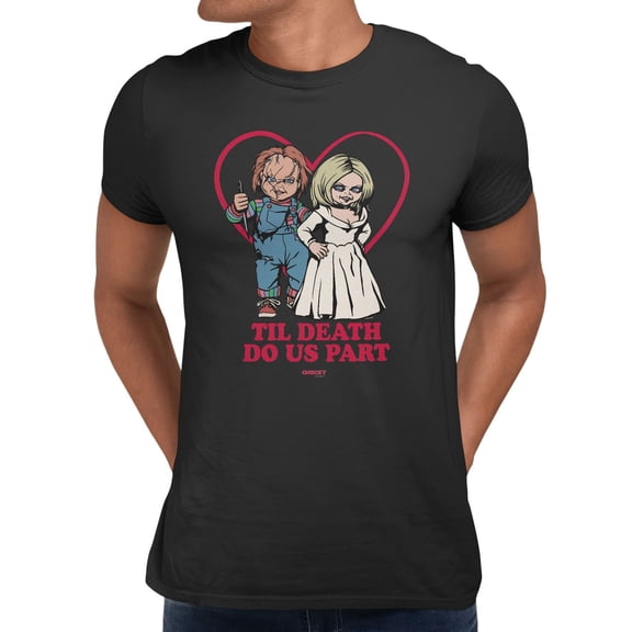 Chucky Til Death Do Us Part Couples Men's Graphic T-Shirt (Black, S-2XL)