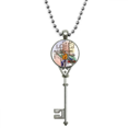 thumbnail image 1 of Colgante collar Vintage Llavero Italia Venecia Plata joyas M, 1 of 3