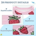 thumbnail image 2 of FORMRS Boys Rash Guard Short Sleeves Swim Shirt Quick Dry UPF 50+ Sun Protection, Sizes 3-12T, Cartoon Strawberry, 2 of 6