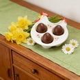 thumbnail image 4 of Shipiny Easter Ceramic Egg Holders, Classic Home Decoration Ornament for Tabletop, Living Room and Easter Holiday Scene Display, E, 4 of 6