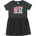thumbnail image 3 of Inktastic 2nd Birthday Cute Pink Train Girls Toddler Dress, 3 of 5