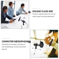 thumbnail image 3 of HEANUJJ 1 Set Heart-shaped Pointing Microphone Black For Live Streaming And Karaoke Back to School, 3 of 8