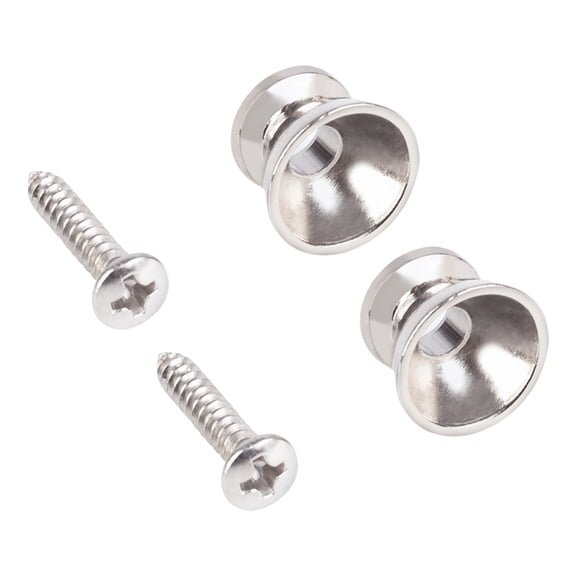 Yokua 2pcs Guitar Strap Buttons Locks Guitar Straplocks Strap Retainer Pegs
