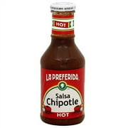 La Preferida Hot Chipotle Salsa, 16.4 oz (Pack of 12)