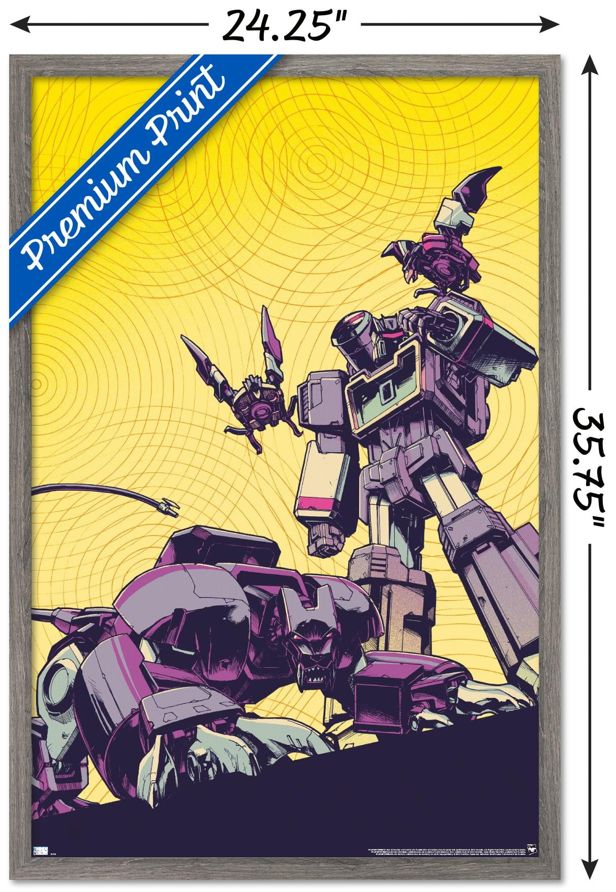 Hasbro Transformers - Soundwave Wall Poster, 22.375" x 34" Framed