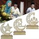 thumbnail image 5 of 3pcs Ramadan Lantern LED Wooden Moon Star Light Decoration Ramadan Eid Home Decor Ramadan Decoration, 5 of 5