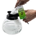 thumbnail image 3 of Commercial Coffee Carafe Pot Replacement - Restaurant Glass Decanter - 64 oz 12 Cup, Set of 3 Black Handle, Compatible with Wilbur Curtis, Bloomfield, Bunn  INCLUDES  Coffee Pot Cleaning Brush, 3 of 9