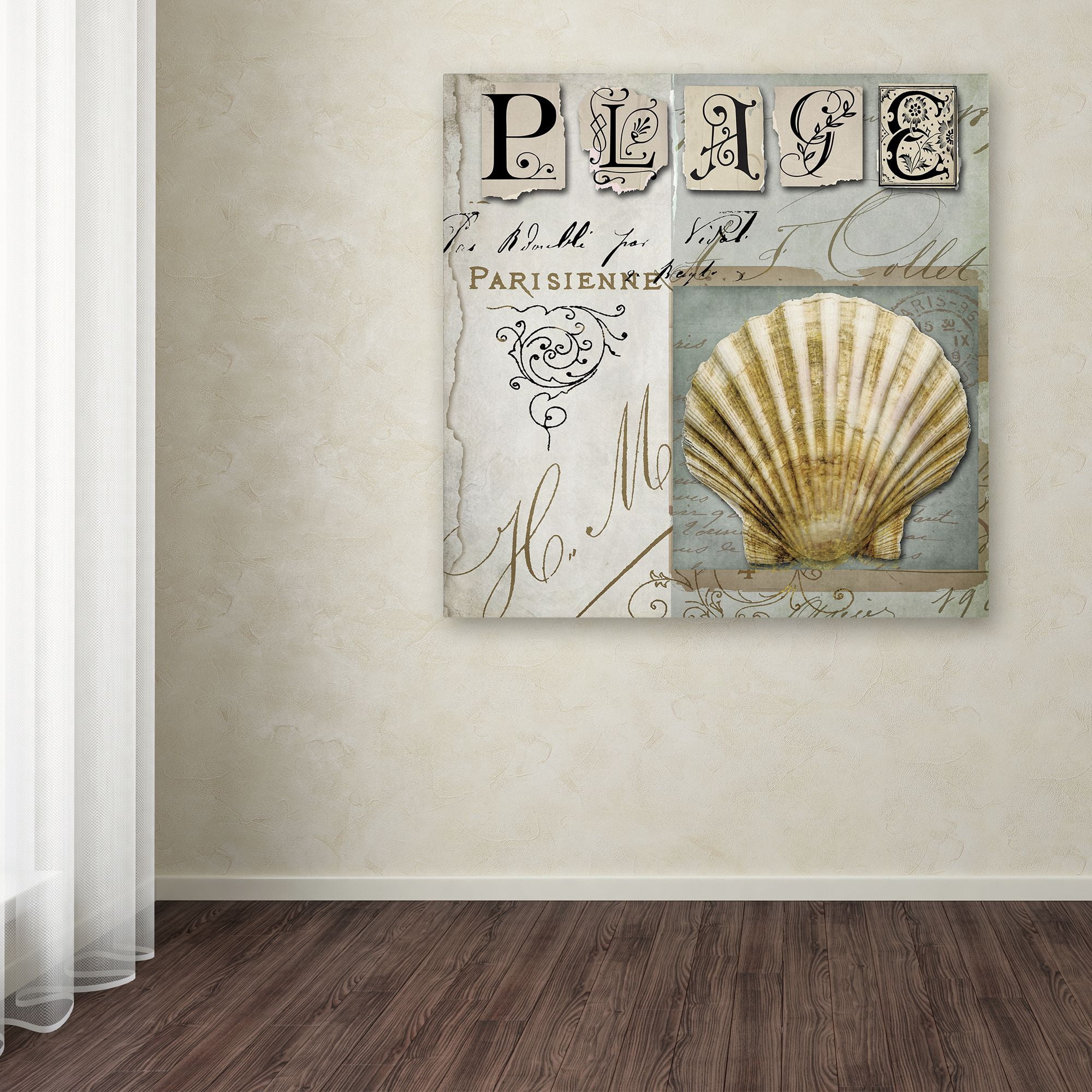 Trademark Fine Art "Beach Book I" Canvas Art by Color Bakery