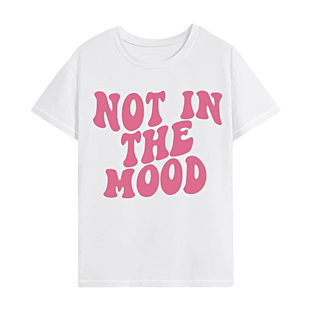 Camiseta de mujer Verano Activewear Camiseta con cuello redondo para uso diario Compras Camping