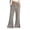 Dark Gray, variant on CPNG Girls Bell Bottom Pants Polka Dots Bow Elastic High Waisted Slim Fitting Casual Yoga Dance Flared Pants(White,12-18 Months)