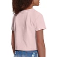 thumbnail image 5 of Uourmeti Girl Capybara Shirt Size 8-10 Summer Short Sleeve Crop Top Flower Casual Crew Neck Pullover Lightweight Loose Sports T-Shirt, 5 of 6