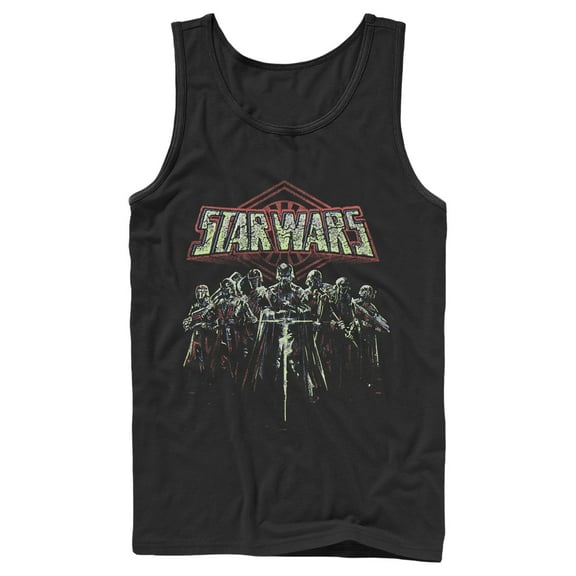 Men's Star Wars: The Rise of Skywalker Knights of Ren Darkness  Tank Top Black 2X Large