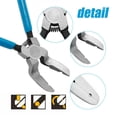 thumbnail image 4 of Car Fastener Cutter Clips Panel Puller Plier Tool Push Retainer Pin Rivet Trim, 4 of 10