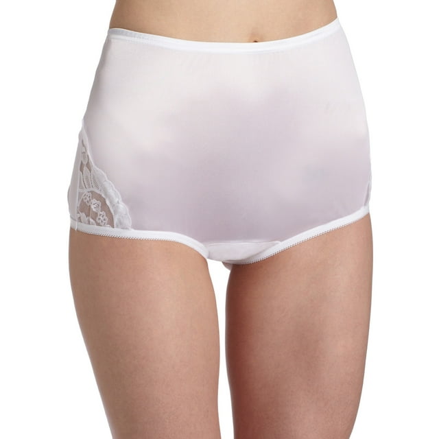 Vanity Fair Culotte Femme Perfectly Yours Lace Nouveau, 11, STAR WHITE